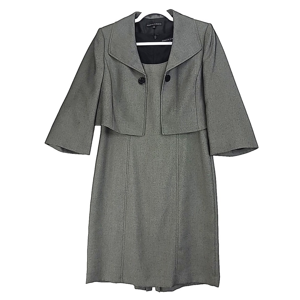 Isabella De Marco Womens Dress Suit Dress 8 Blazer 6 Business Casual Capsule
